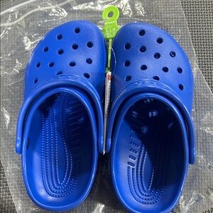 CROCS Kids Classic Clog in Bright Blue
